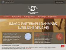 Tablet Screenshot of imagoforeningen.dk